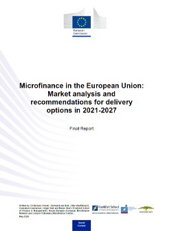 cover Microfinance in the European Union: market analysis