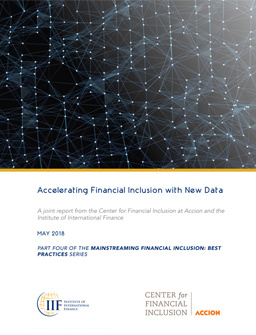 Accelerating Financial Inclusion with New Data cover