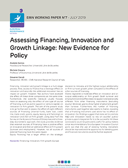 Assessing Financing, Innovation and Growth Linkage cover pic