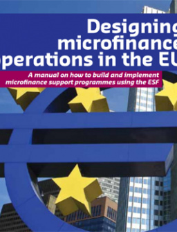 Designing microfinance operations in the EU. ESF Funds for microfinance