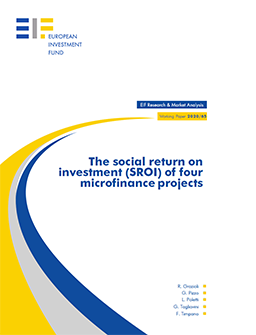 cover The social return on investment (SROI) of four microfinance projects