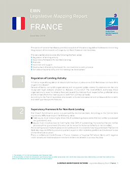 EMN Legislative Mapping Report - France