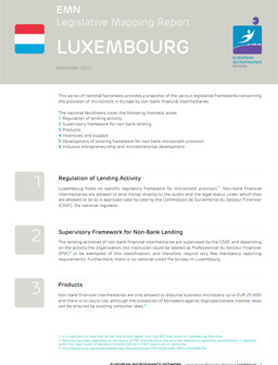 Legislative mapping report Luxembourg