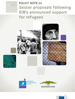 Sector proposals following EIB’s announced support for refugees