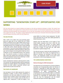Supporting “generation start-up”: Opportunities for Serbia